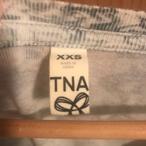 TNA Deep V Neck Relaxed Fit Sweater - Picture 4 of 4